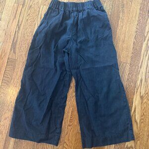 Elizabeth Suzann Florence pant in Black Midweight Linen Medium